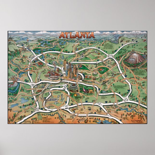 Affiche Atlanta (Devant)