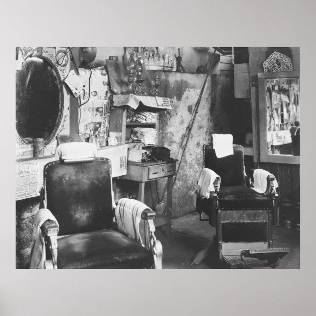 Affiche Atlanta Barber Shop : 1936 (Devant)