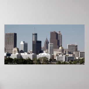 Affiche Atlanta la Géorgie