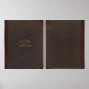 Affiche Atlas d'Île de Rhode