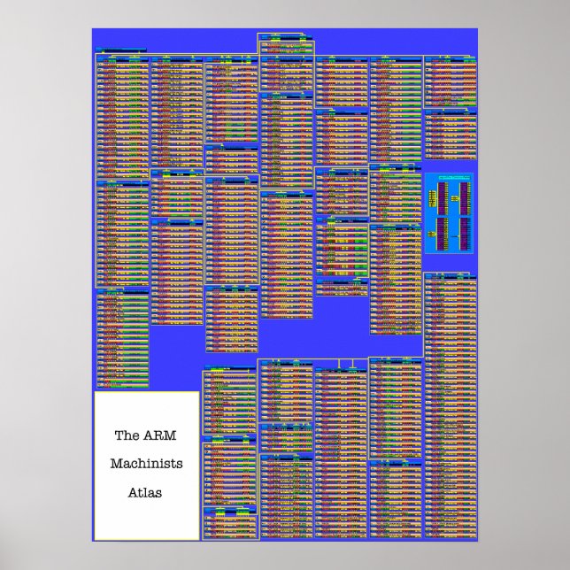 Affiche ATLAS, Machinistes ARM (Devant)