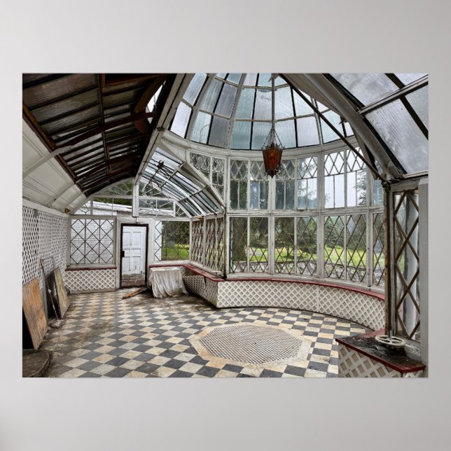 Affiche Atrium abandonné (Devant)