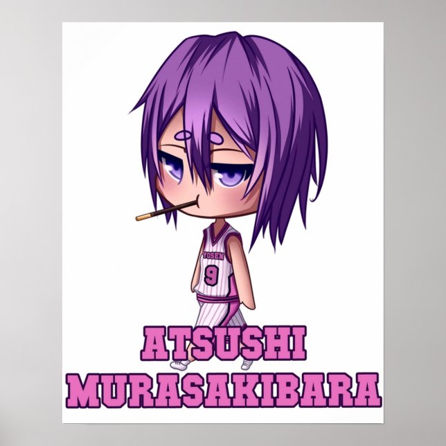 Affiche Atsushi Murasakibara (Devant)