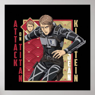 Affiche Attack on Titan  Jean Kirstein