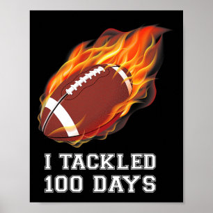 Affiche Attaqué 100 Jours De Costume Scolaire Football Gar