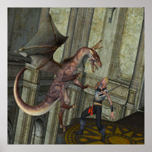 Affiche Attaque au dragon