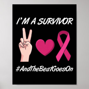 Affiche Attaque cardiaque Survivor Maladie cardiaque par é