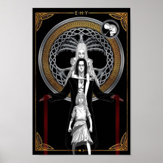 Affiche Attaque contre titan eren et ymir