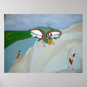 Affiche Attaque de l'oiseau Piasa