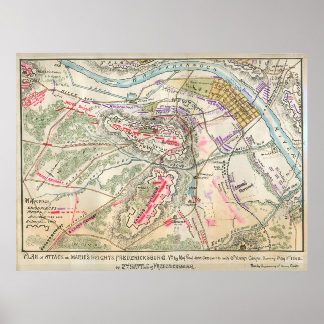 Affiche Attaque sur les hauteurs de Marie (Devant)