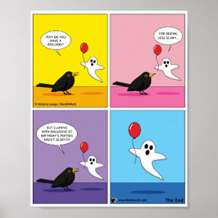 Affiche Atteindre le but opposé Comic