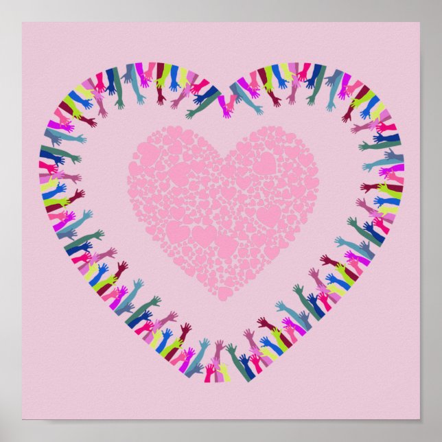 Affiche Atteindre pour l'amour (Devant)