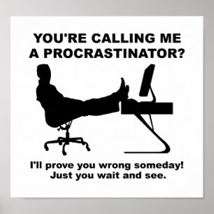 Affiche Attendez Et Voir L'Affiche Drôle