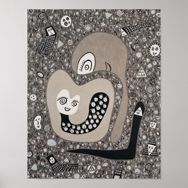 Affiche Attendre Un Bébé (Devant)
