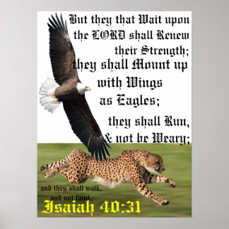 Affiche Attends le Seigneur. III