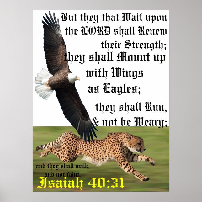 Affiche Attends le Seigneur. III (Devant)