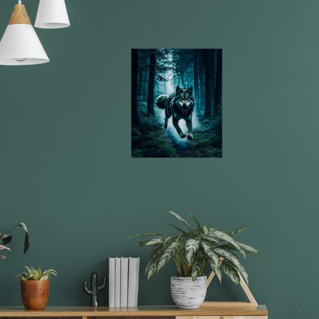 Affiche Attention à l'affiche de la Pleine lune (Salon 1)