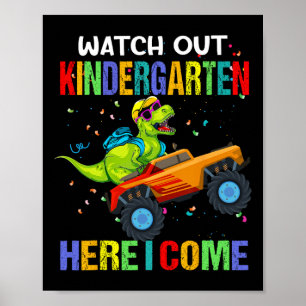 Affiche Attention maternelle me voici premier jour de rent