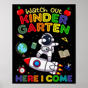 Affiche Attention petite école, j'arrive Drôles d'enfants