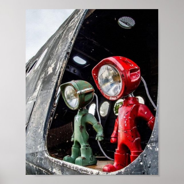 Affiche Atterrissage (Devant)