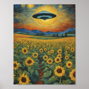 Affiche Atterrissage de Van Gogh