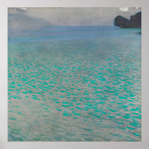 Affiche Attersee - Gustav Klimt