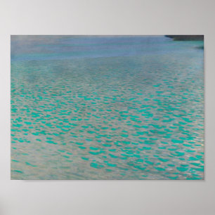 Affiche Attersee - Gustav Klimt