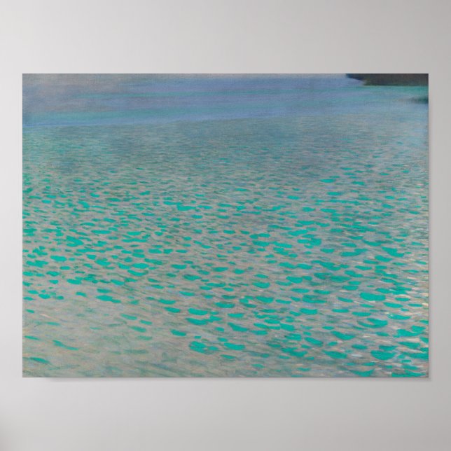 Affiche Attersee - Gustav Klimt (Devant)