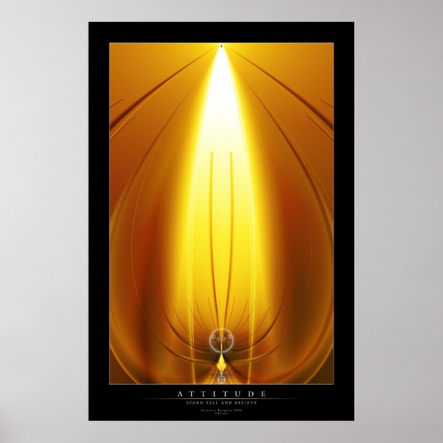 Affiche Attitude (Devant)