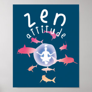 Affiche Attitude zen