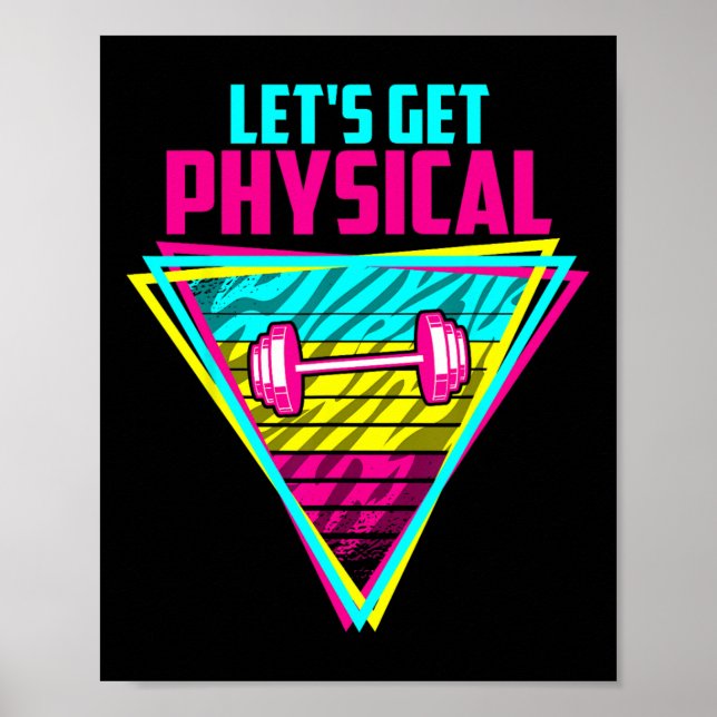 Affiche Attractions physiques - Fitness Fitness 80's (Devant)