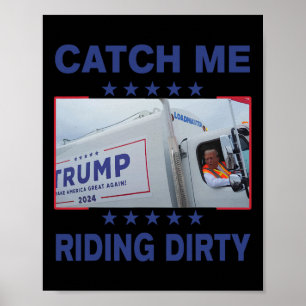 Affiche Attrape-moi en train de rouler sale drôle de garag