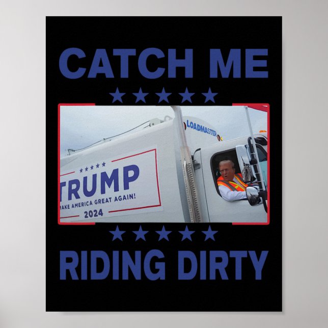 Affiche Attrape-moi en train de rouler sale drôle de garag (Devant)