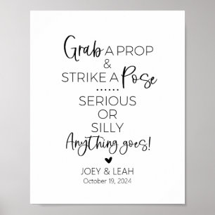 Affiche Attrapez une attaque à la main un poteau Photo Boo