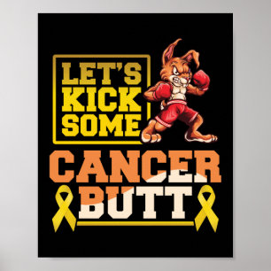Affiche Attrapons le cancer mais le cancer de l'enfant