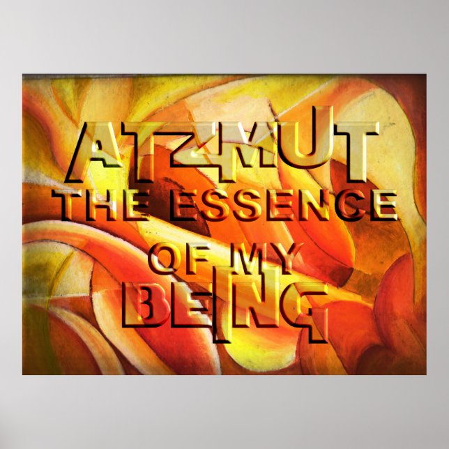 Affiche Atzmut (Devant)
