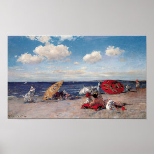 Affiche Au bord de la mer