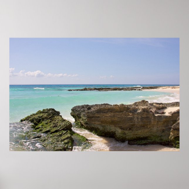 Affiche Au Bord De La Mer Des Caraïbes (Devant)
