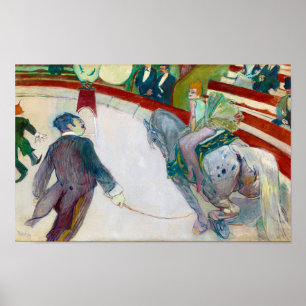 Affiche Au cirque, Lautrec