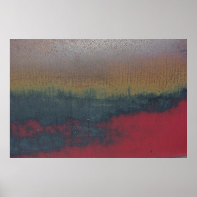 Affiche Au Cours Des Années Imprimez. (Devant)