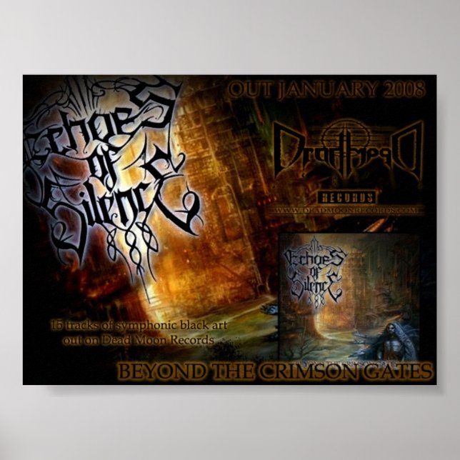 Affiche Au-delà de l'affiche de Crimson Gates (Devant)