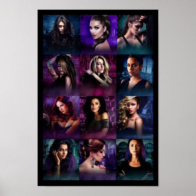 Affiche Au-delà des couvertures de la série rebrandées (Devant)