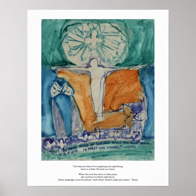 Affiche Au-delà des mauvaises actions et bonnes actions. (Devant)