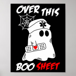 Affiche Au-Dessus De Cette Feuille De Boite Fun Ghost Nurs