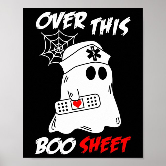 Affiche Au-Dessus De Cette Feuille De Boite Fun Ghost Nurs (Devant)