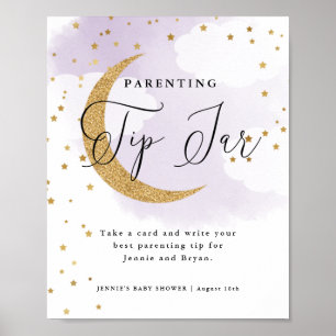 Affiche Au-dessus de la lune pourpre Conseils parentaux Ba