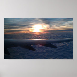 Affiche Au-dessus de l'aile