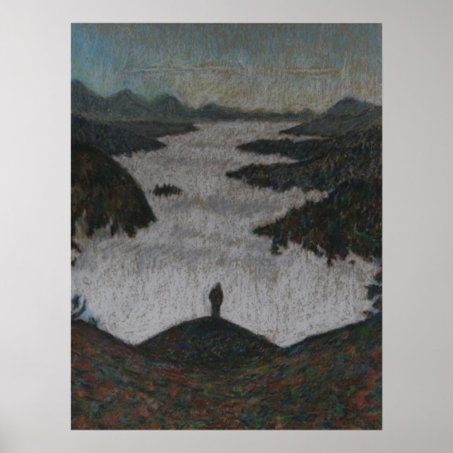 Affiche Au-dessus du brouillard (Devant)