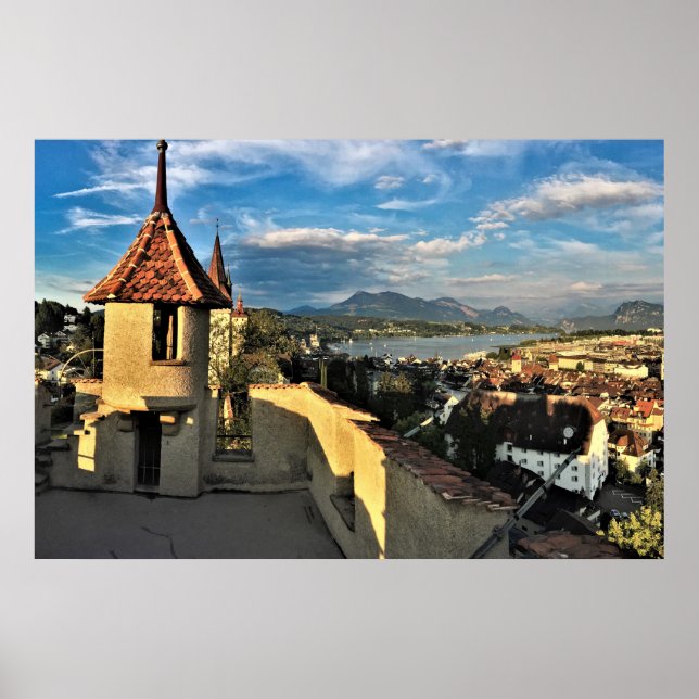 Affiche Au-dessus du mur des oeufs de muscade (Devant)