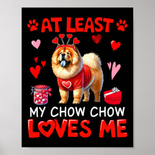 Affiche Au moins mon Chow Chow Chow qui m'aime Le single d